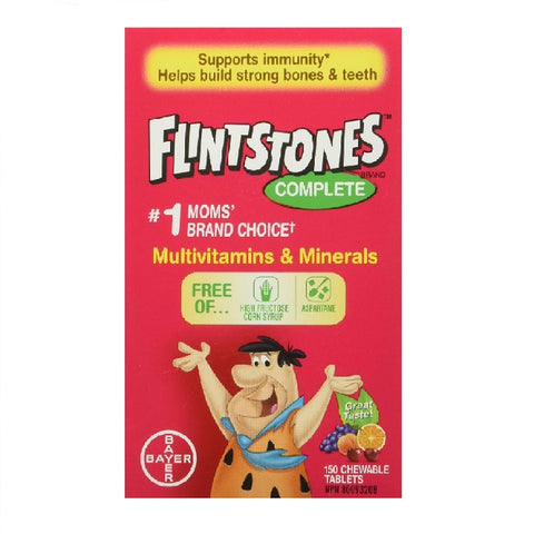 Flintstones Complete Multivitamins & Minerals Chewables - 15O Chewable Tablets