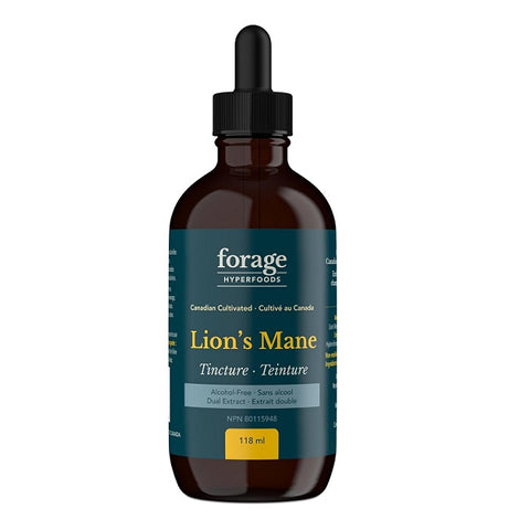 Forage Hyperfoods Lion's Mane Tincture Alcohol Free 118mL