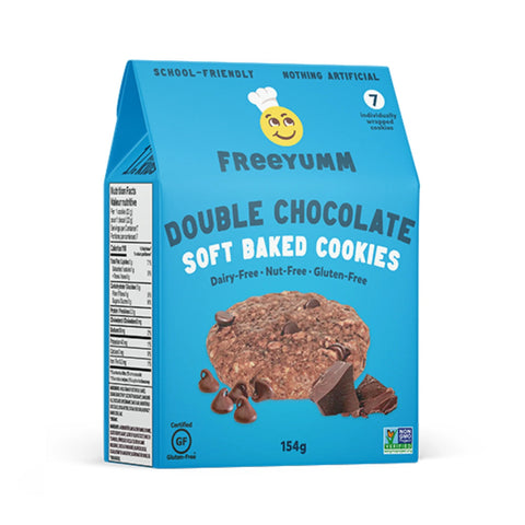 Freeyumm Double Chocolate Soft Baked Cookies 154g