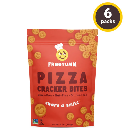 Freeyumm Pizza Cracker Bites 6x120g (DISCONTINUED)