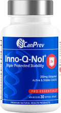 CanPrev Inno-Q-Nol 200mg Ubiquinol active and stable CoQ10 30 softgels bottle