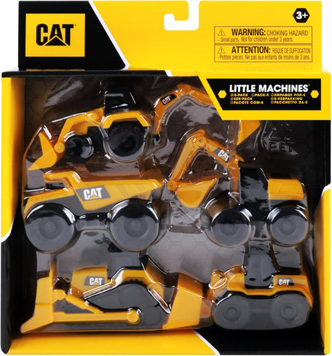 Funrise CAT Construction Little Machines 5-Pack