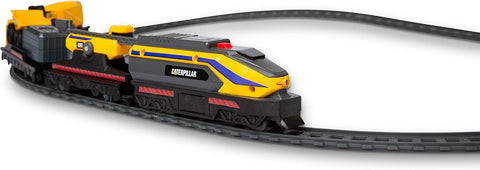 Funrise CAT Construction Little Machines Power Tracks Train Set