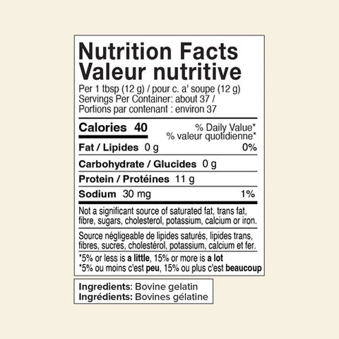 Great Lakes Wellness Gelatin Unflavoured 454g