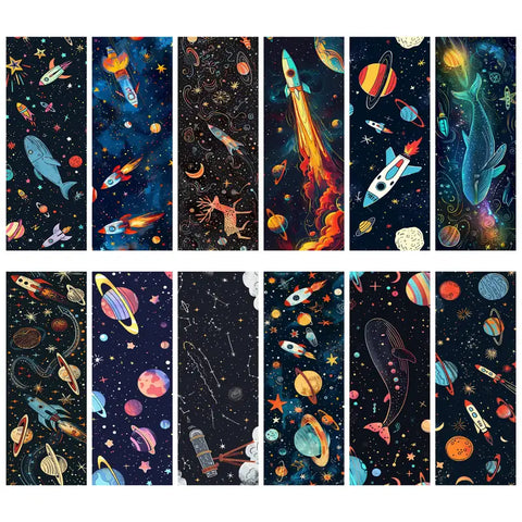 Magnetic Bookmark - Galaxy & Animal Assorted 1 Piece