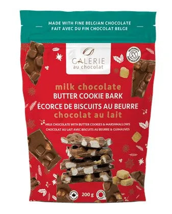 Galerie Milk Chocolate Butter Cookie Bark