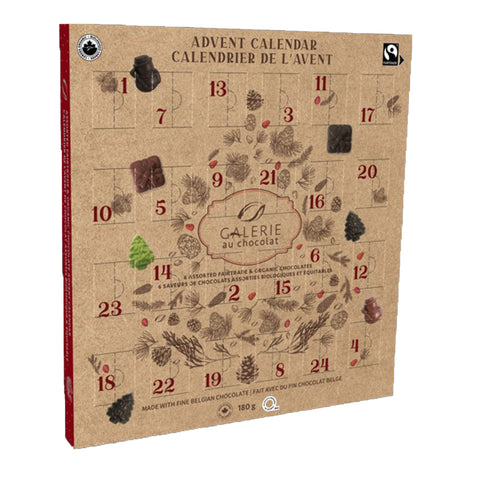 Galerie au Chocolat Organic Advent Calendar
