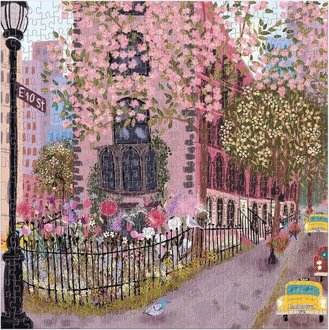 Galison Blooming Streets 500 Piece Puzzle