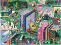 Galison Book World 1000 Piece Puzzle