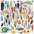 Galison Feathers 500 Piece Foil Puzzle