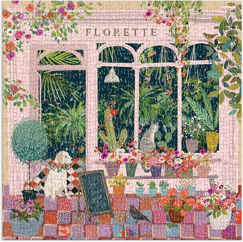 Galison Florette 500 Piece Puzzle
