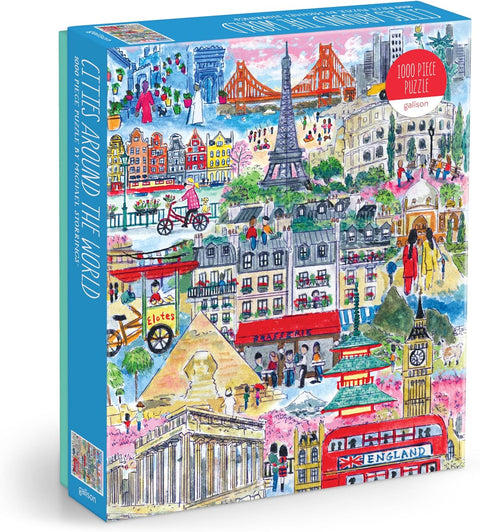 Galison Michael Storrings Cities Around the World 1000 Piece