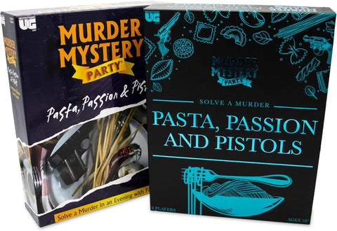 University Games Pasta, Passion & Pistols Murder Mystery Party