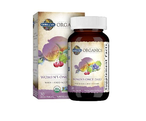 Garden of Life Organics Women's Once Daily Multivitamin - 30 Tablets