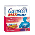 Expires February 2026 Clearance Gaviscon Max Relief Single Dose Portable Packs Chewable Foamtabs 18 Foamtabs