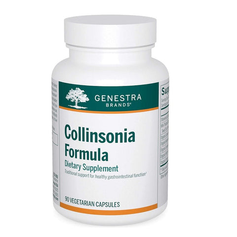 Expires June 2026 Clearance Genestra Collinsonia Formula 90 Veg Capsules