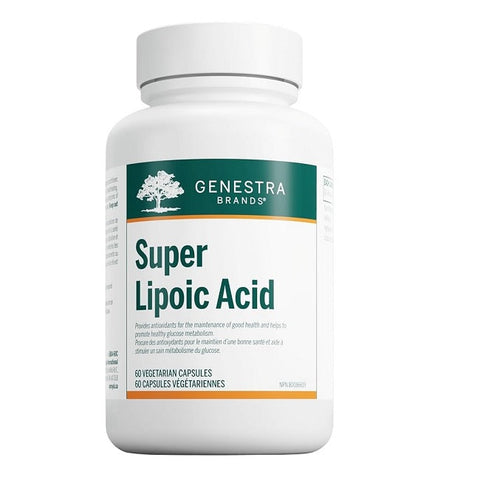 Expires April 2026 Clearance Genestra Super Lipoic Acid 60 Veg Capsules