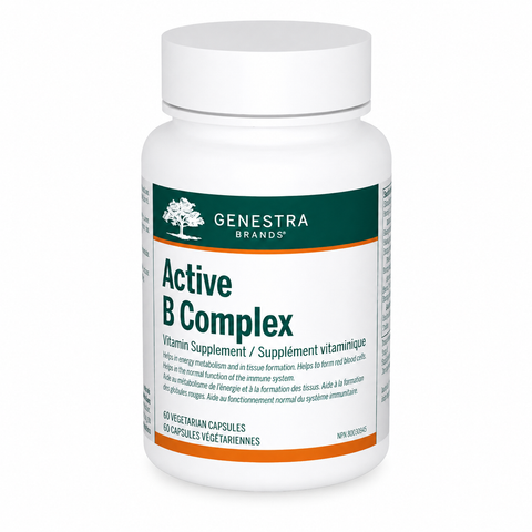 Genestra Active B Complex 60 Vegetarian Capsules - Yeswellness.com