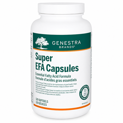 Genestra Super EFA Capsules 120 Softgels - Yeswellness.com