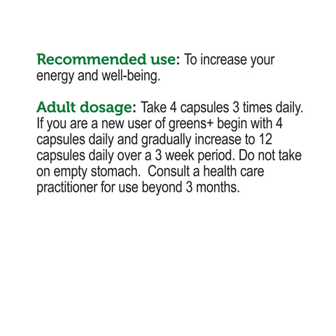Genuine Health Greens+ Original 240 Capsules