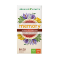 Genuine Health Memory Saffron Sage and Ginkgo Biloba 60 Capsules
