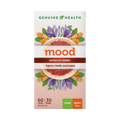 Genuine Health Mood Saffron and Turmeric 60 Capsules