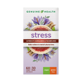 Genuine Health Stress Saffron Ashwagandha and Passionflower 60 Capsules