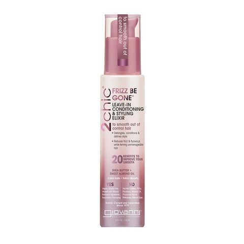 Giovanni 2chic Frizz Be Gone Leave-In Conditioning & Styling Elixir 118mL - YesWellness.com
