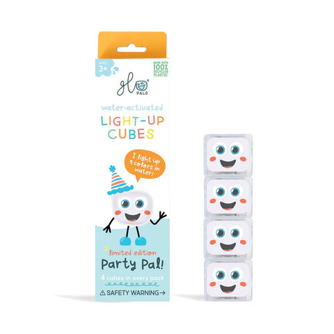 Glo Pals Light Up Cubes Limited Edition 4PK - Party Pal