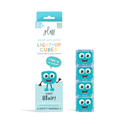 Glo Pals Light Up Cubes Water-Activated 4PK - Blair