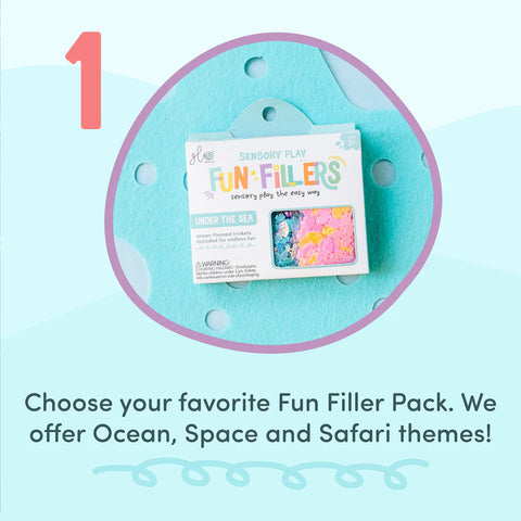 Glo Pals Sensory Play Fun Fillers - Xmas
