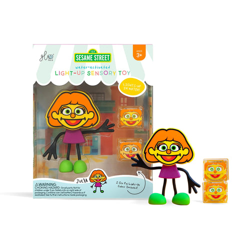 Glo Pals Sesame Street Water Activated Bath Toy - Julia