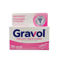 Expires January 2026 Clearance Gravol Liquid Gels Taste Free Capsules 50mg 24 Capsules