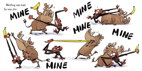 Grumpy Monkey Mine! by Suzanne Lang