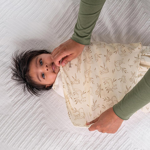 HALO Swaddle 100% Cotton Lullaby Forest 1.5 TOG