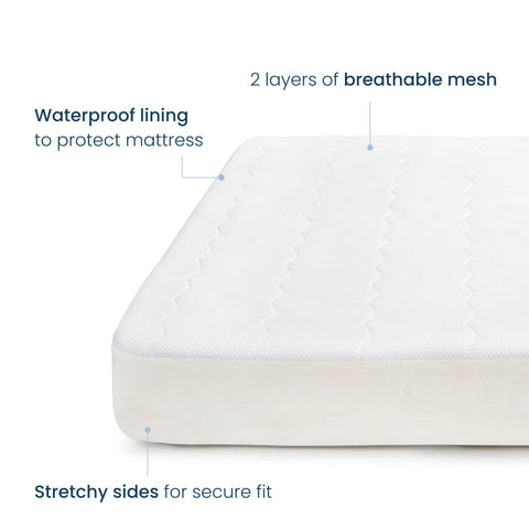 HALO Universal Breathable Crib Mattress Cover