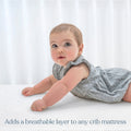 HALO Universal Breathable Crib Mattress Cover