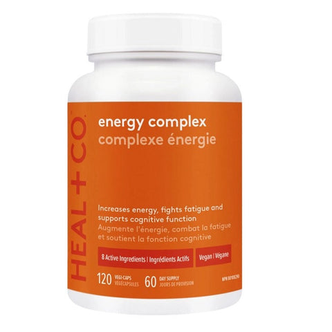 Expires May 2026 Clearance HEAL + CO  Energy Complex 120 Veg Capsules