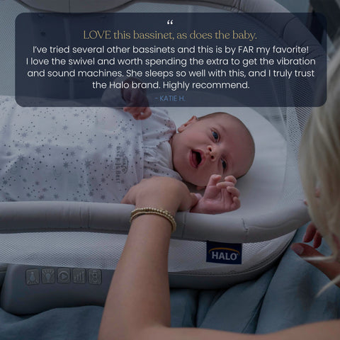 Halo Bassinest Soothing Swivel Sleeper 3.0 Bassinet