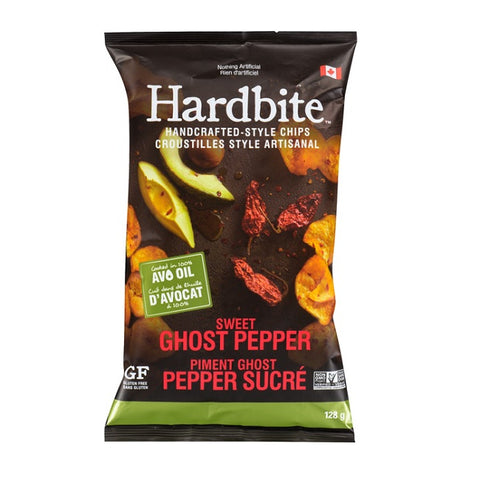 Hardbite Handcrafted Style Chips Sweet Ghost Pepper 128g