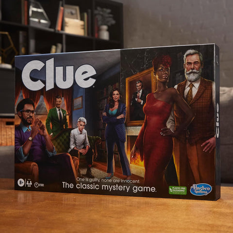 Hasbro Clue Classic Mystery Board Game - One is Guilty, None are Innocent