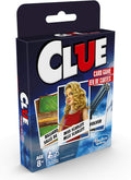 Hasbro Clue Mystery Card Game Bilingual