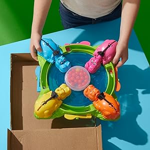 Hasbro Hungry Hungry Hippos - The Game of Marble Chomping Madness