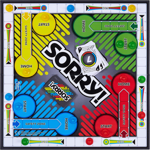 Hasbro Sorry Board & Card Game - The Classic Game of Sweet Revenge