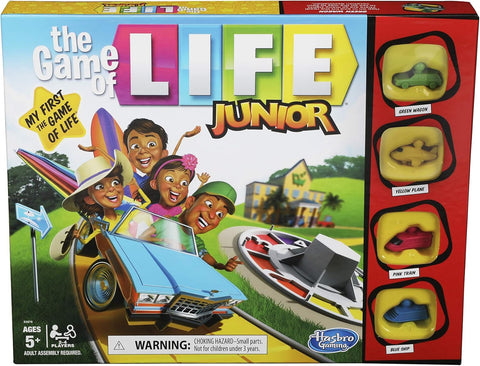 Hasbro The Game of Life Junior Board & Card Game