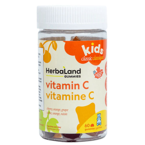 Herbaland Classic Gummy for Kids Vitamin C 60 Gummies