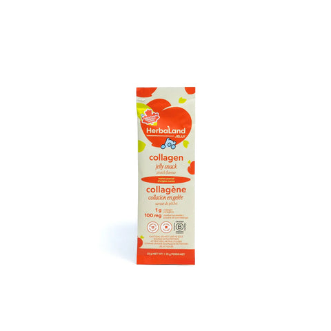 Herbaland Peach Collagen Jelly Snack Single 25 g