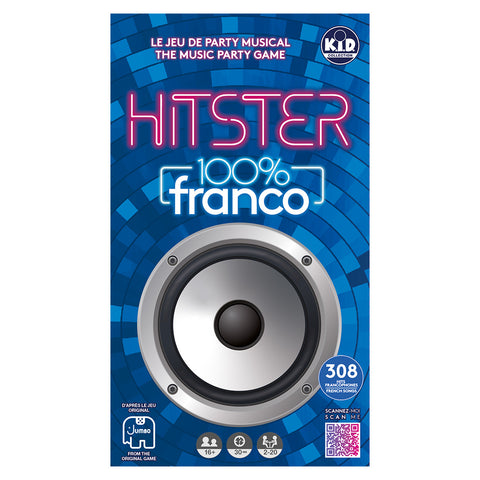 Hitster The Music Party Game - 100% Franco French Songs Edition