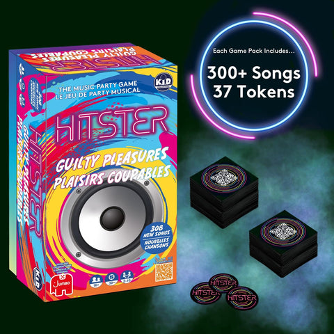 Hitster The Music Party Game - Guilty Pleasures