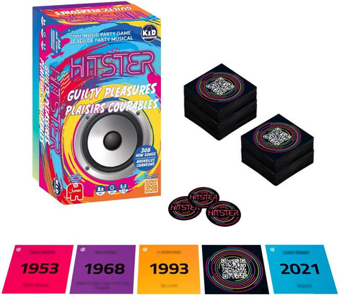 Hitster The Music Party Game - Guilty Pleasures